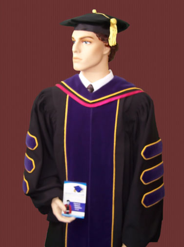 JD doctoral gowns