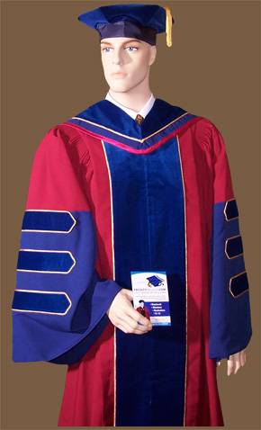 Penn PhD doctoral gown