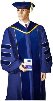 Academic regalia, doctoral gowns and PhDRegalia